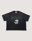 Eifles Velvet Disco Tee Vintage Black