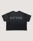 Eifles Velvet Disco Tee Vintage Black