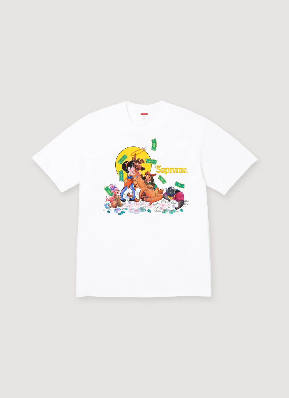 Supreme All Dogs Go To Heaven Tee – PIECES Supreme All Dogs Go To Heaven Tee – PIECES