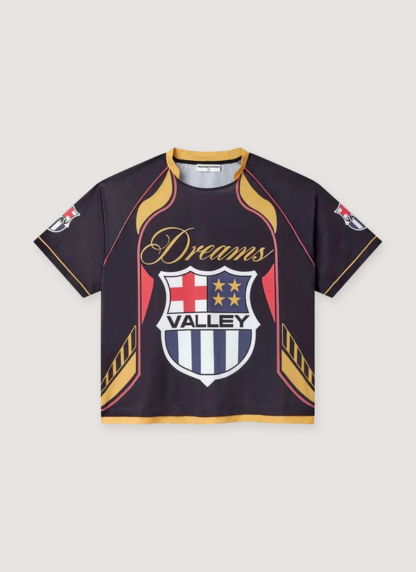 Vale Forever Dreams Futball Jersey Black Dreams Futball Jersey Black - Authenticated T-shirts | Pieces Los Angeles