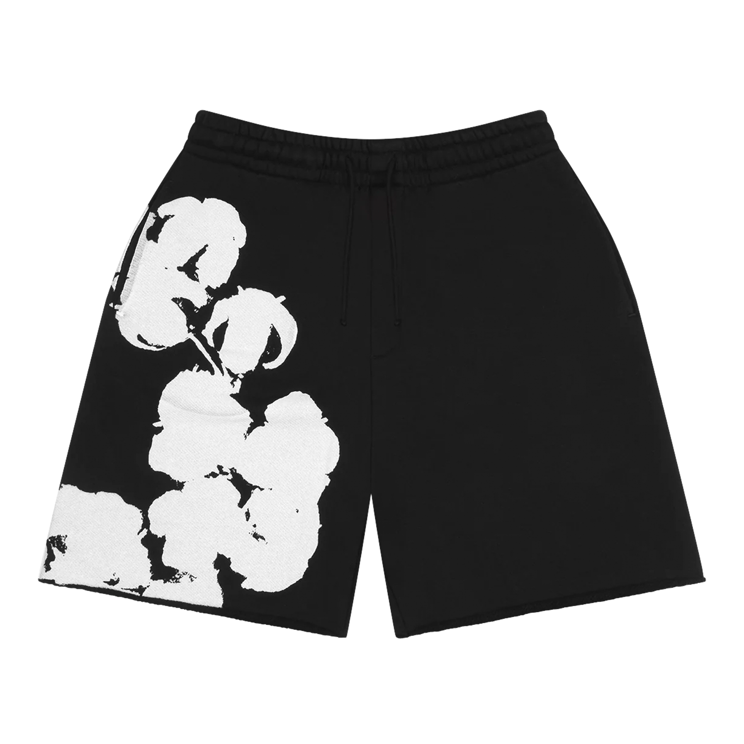 Denim Tears Biggie Cotton Wreath Sweatshorts Black – PIECES