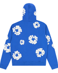 Denim Tears Cotton Wreath Zip Up Sweatshirt Blue