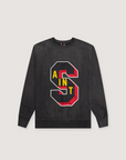 Saint Michael x Denim Tears Crew Sweater Vintage Black