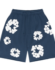 Denim Tears Cotton Wreath Sweatshorts Navy