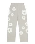 Denim Tears Cotton Wreath Open Hem Sweatpants Grey
