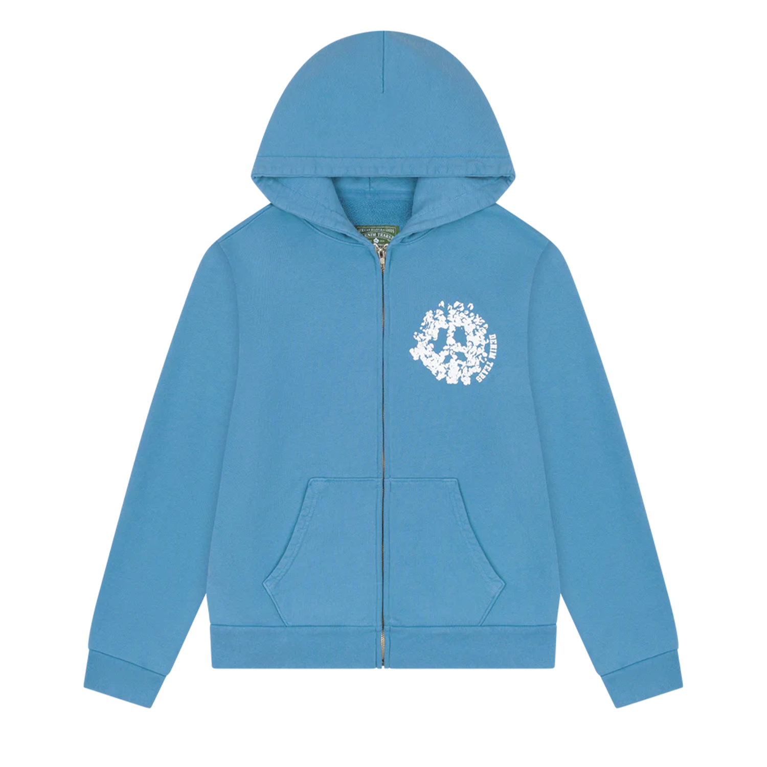 denim tearsブルー Denim Tears Denim University Zip Hoodie Light Blue – PIECES