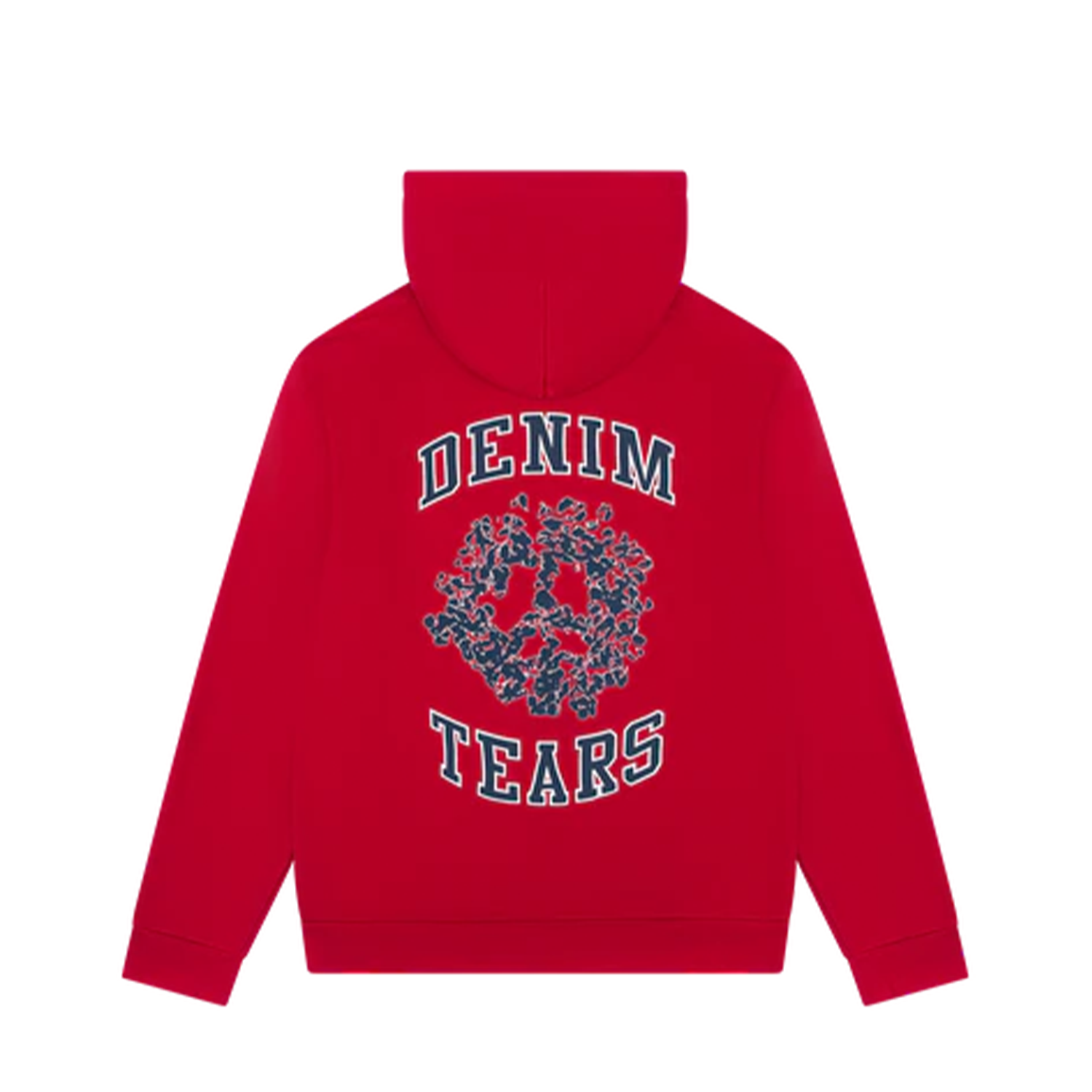 存在感絶大【DENIM TEARS】Denim University Zip Hoodie Denim Tears: Men's Denim University Zip Hoodie (Grey