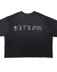 Eifles Velvet Disco Tee Vintage Black