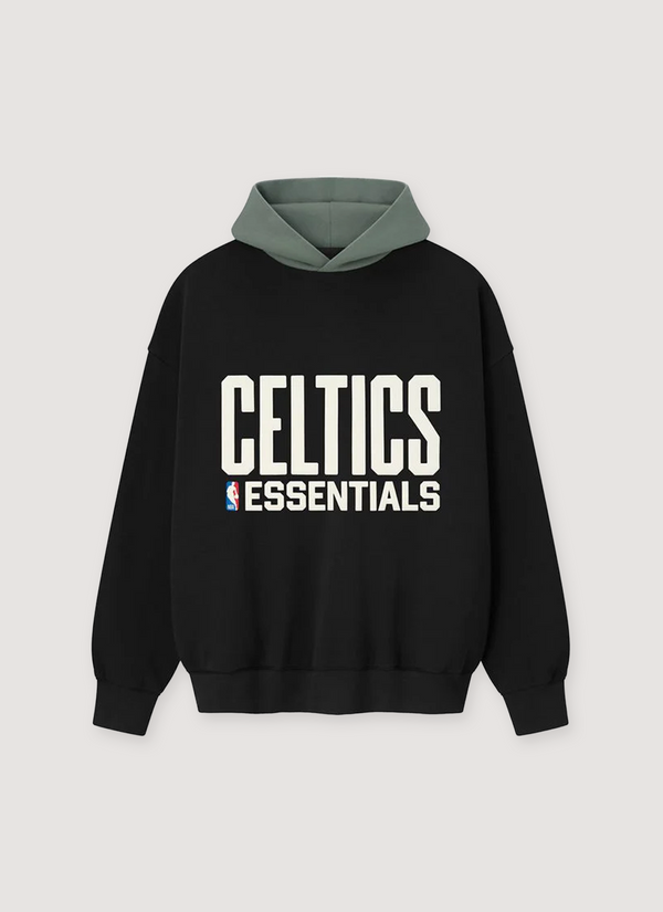 Essentials NBA Celtics Sport Hoodie Black NBA Celtics Sport Sweatshirt Black - Authenticated Sweatshirts | Pieces Los Angeles