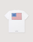 Chrome Hearts American Flag Dagger Tee White