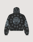 Vale Forever Flag Zip Up Sweatshirt Black