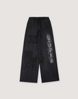 Travis Scott Utopia Flame Sweatpants Black