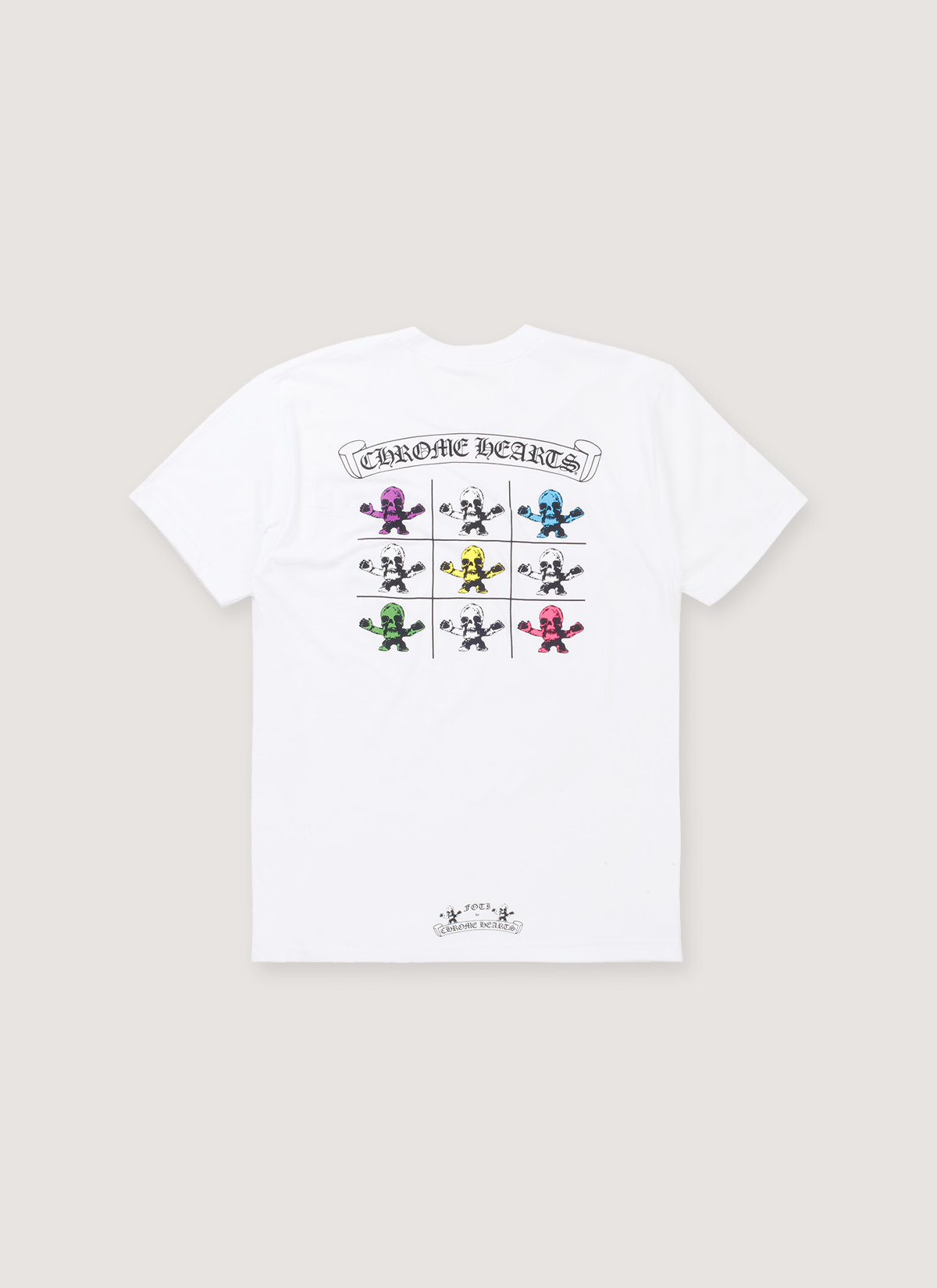 L★CHROME HEARTS FOTI スティックマン Tシャツ コットン L☆CHROME HEARTS FOTI スティックマン Tシャツ コットン