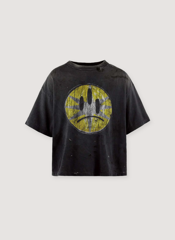 Lost SHDWS Frown Tee Vintage Black Frown Tee Vintage Black - Authenticated T-shirts | Pieces Los Angeles
