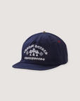 Chrome Hearts Gas Station Snapback Hat Navy