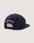 Chrome Hearts Gas Station Snapback Hat Navy