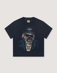 Gallery Dept. Oct Biker Dog Tee Vintage Black