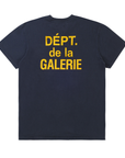 Gallery Dept. French Logo Tee Navy Gold