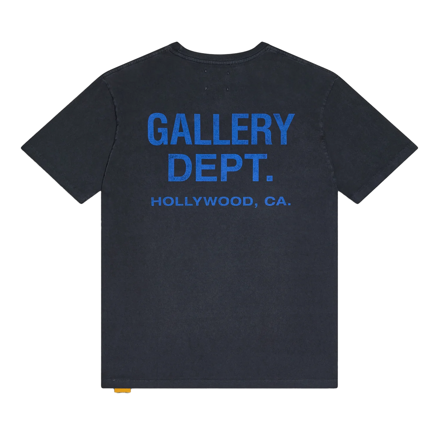 Gallery Dept. Souvenir Tee Washed Black Blue – PIECES Gallery Dept. Souvenir Tee Washed Black Blue – PIECES