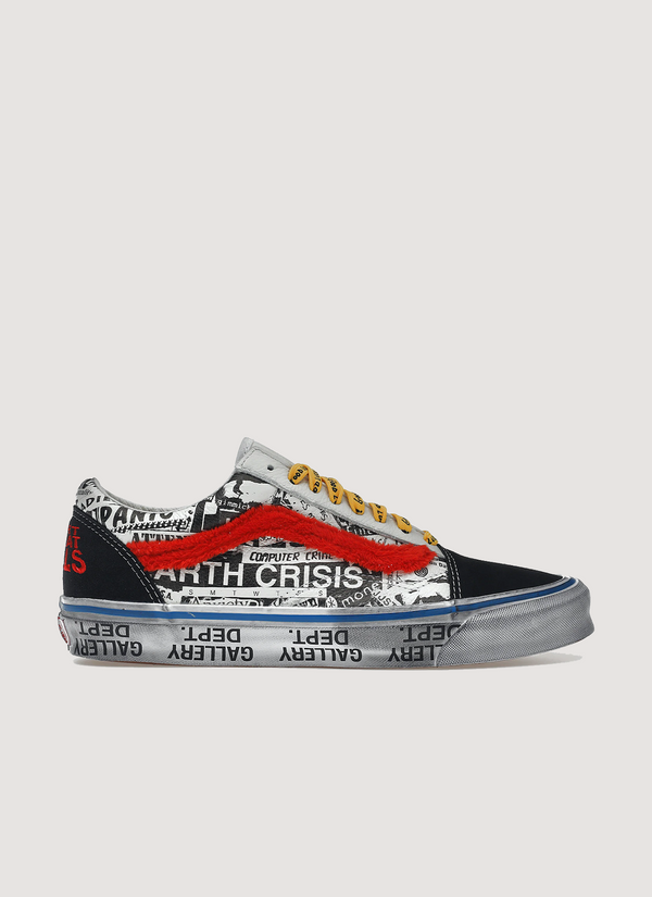 Gallery Dept. Vans OTW Good Luck Old Skool LX White Black Red Vans OTW Good Luck Old Skool LX White Black Red - Authenticated Sneakers | Pieces Los Angeles