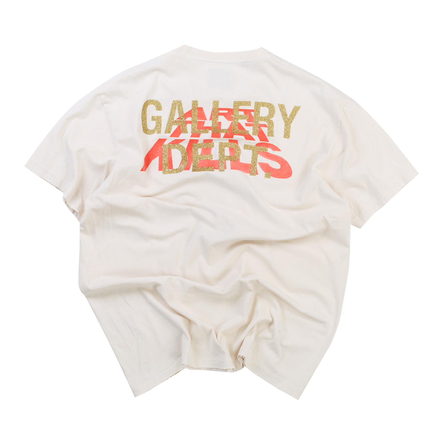 Gallery Dept. WIP Fuck Your Reality Tee Archival White (Pre