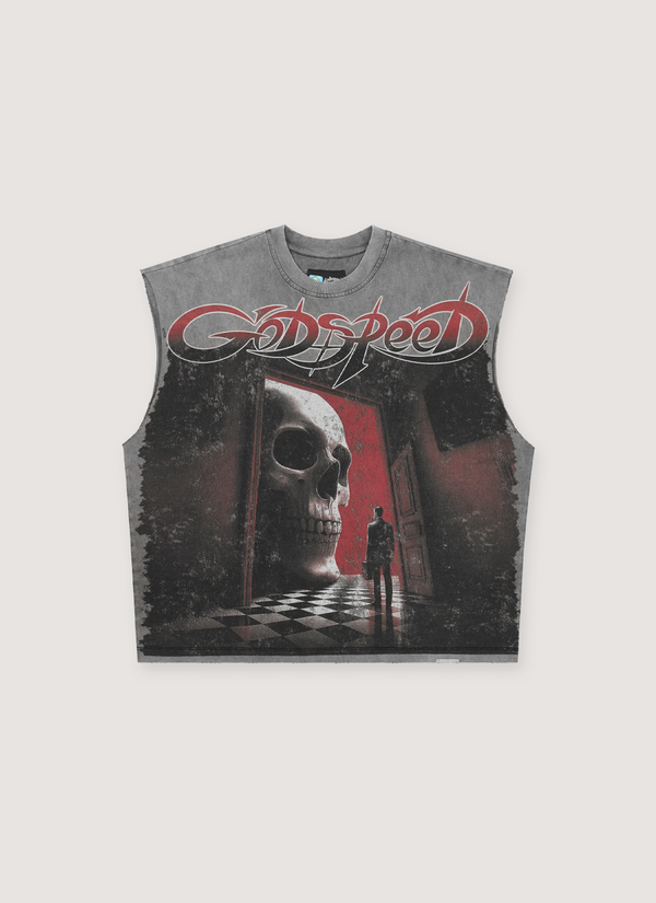 Godspeed New York Fate's Doorstep Sleeveless Tee Fate's Doorstep Sleeveless Tee - Authenticated Sleeveless | Pieces Los Angeles