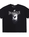 Project G/R Tight Fit Split Tee Black