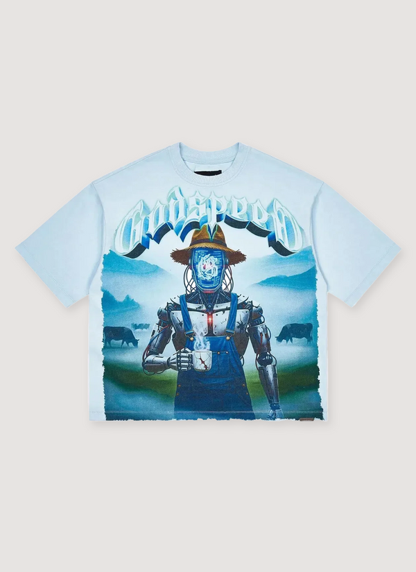 Godspeed New York Aura Farming Tee Aura Farming Tee - Authenticated T-shirts | Pieces Los Angeles