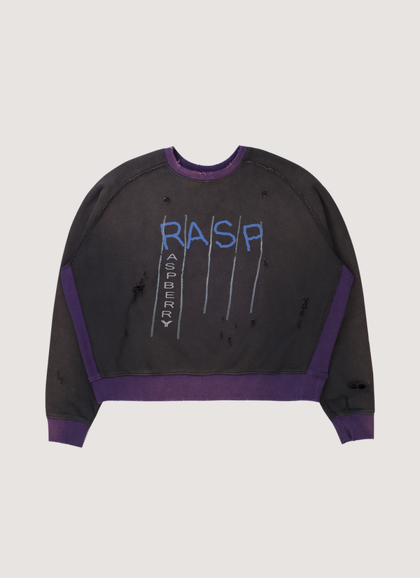 GV Gallery Sulfur Crewneck Washed Black Sulfur Crewneck Washed Black - Authenticated Sweaters | Pieces Los Angeles