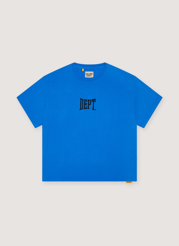 Gallery Dept. Gym Logo Tee Blue Gym Logo Tee Blue - Authenticated T-shirts | Pieces Los Angeles