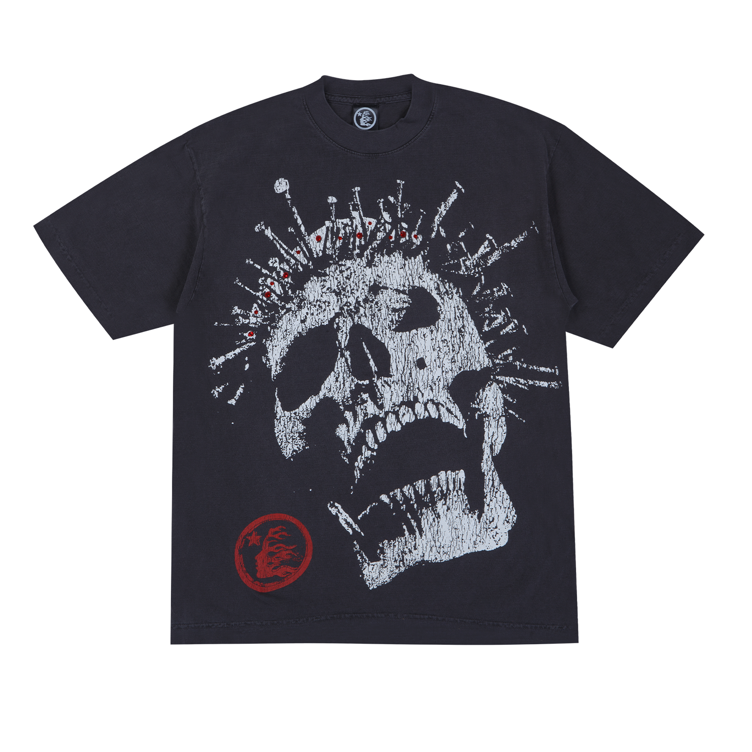 Vintage Y2K Skull Skeleton T-Shirt Size 3XL Grunge Skulls