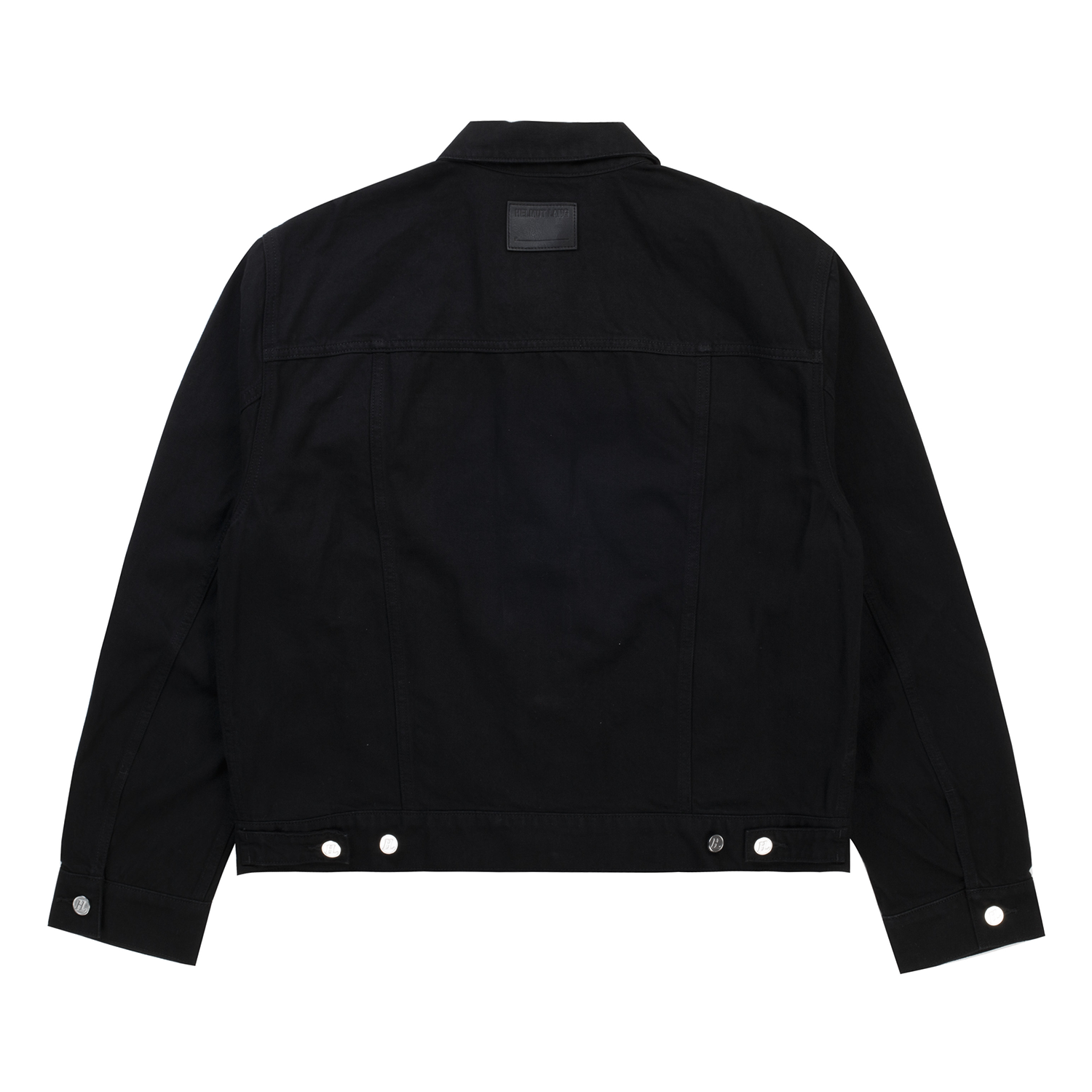 HELMUT LANG ブラック ジャケット S Helmut Lang zip-up Leather Jacket | Black | FARFETCH