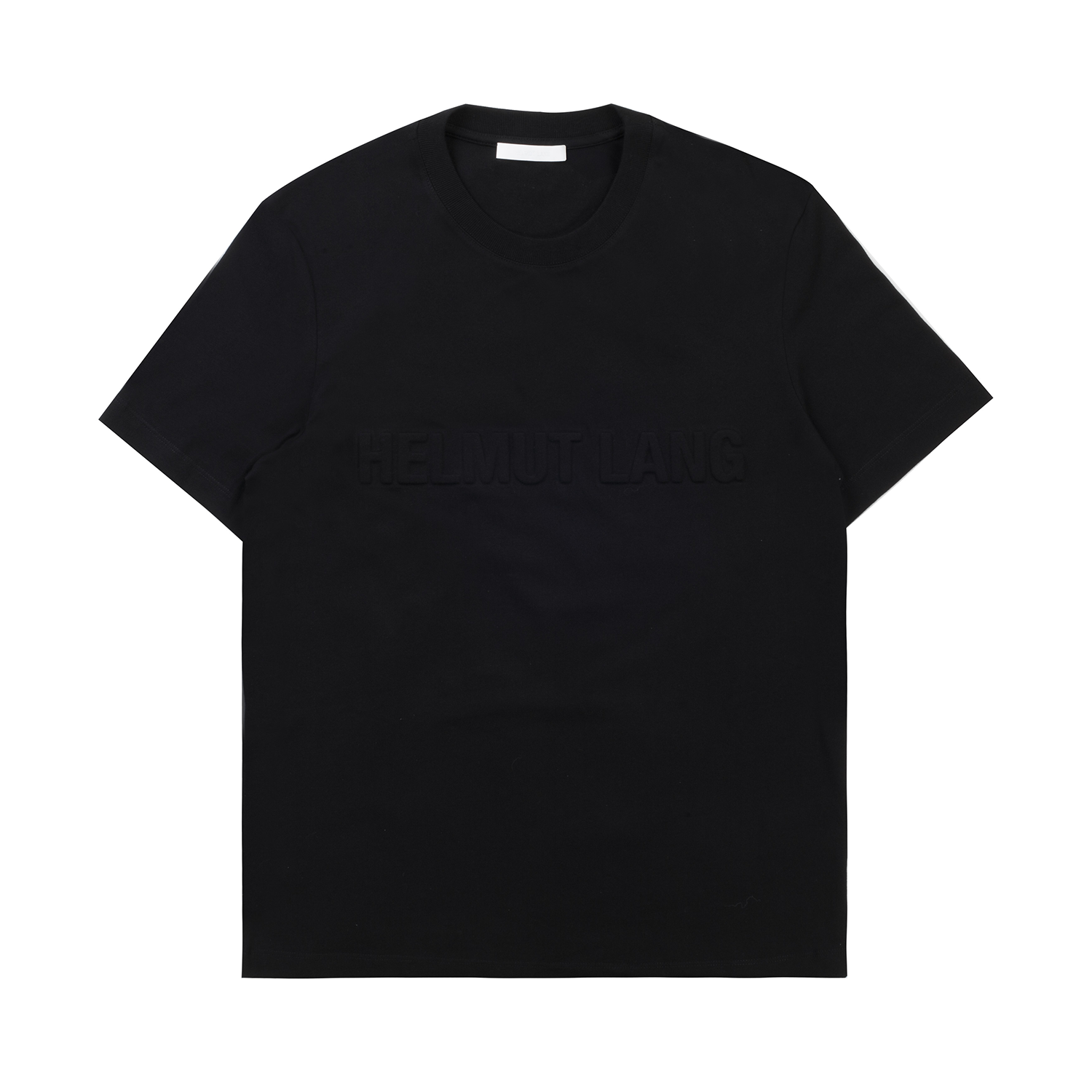 Helmut Lang Embossed Tee Black – PIECES