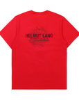 Helmut Lang Sketch Tee Deep Red