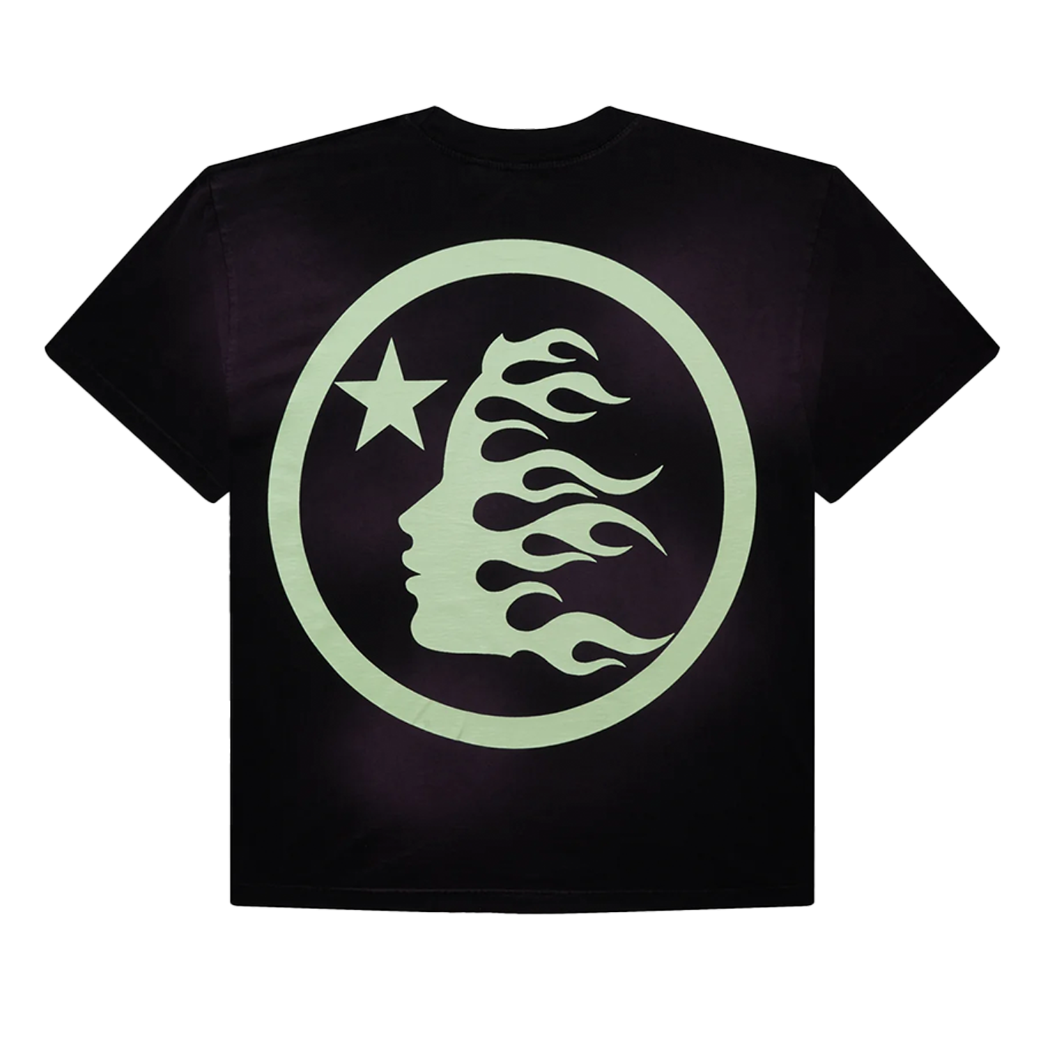 Hellstar Glow In The Dark Sports Logo Tee Purple