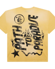 Hellstar Jesus Emblem Tee Yellow