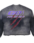 Hellstar Paradise City Panthers Crewneck Vintage Black