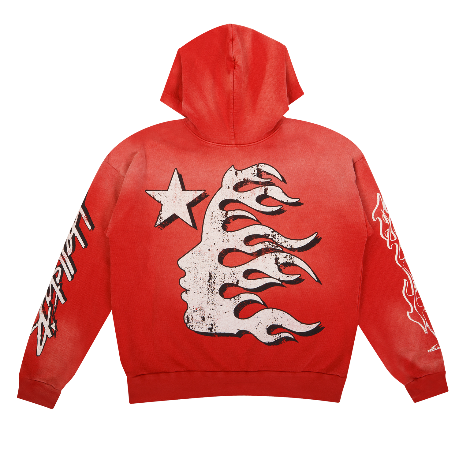 Hellstar Records Sweatshirt Red – PIECES