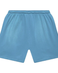 Hellstar Flame Shorts Baby Blue Black