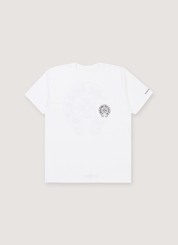 Chrome Hearts Horseshoe Tee White Black Horseshoe Tee White Black - Authenticated T-shirts | Pieces Los Angeles