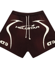 Hellstar Warm Up Shorts Brown