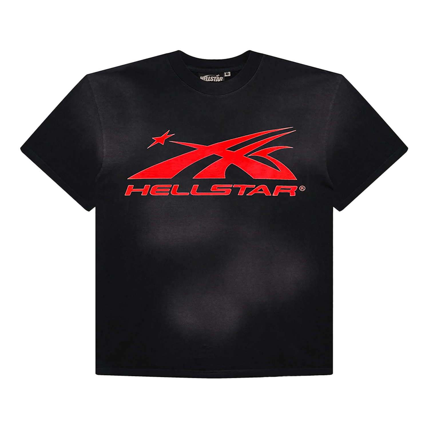 Hellstar Gel Sport Logo Tee Black Red
