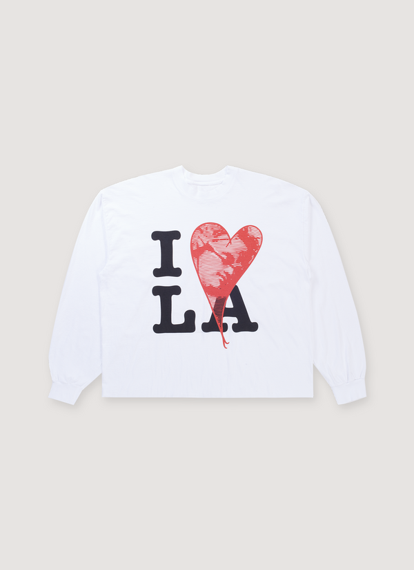 Pieces I Heart Longsleeve White I Heart Longsleeve White - Authenticated Longsleeves | Pieces Los Angeles