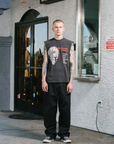 Pieces Influence Cut Off Vintage Black