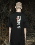 Pieces Inhumane Tee Vintage Black
