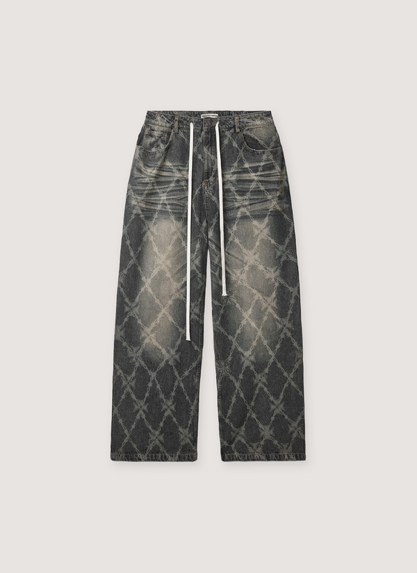 Vale Forever Ironwork Denim Black Ironwork Denim Black - Authenticated Jeans | Pieces Los Angeles