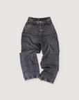 Balenciaga Japanese Pull Up Denim Extra Large Pants Black (Pre-Owned)
