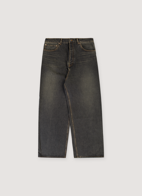 Balenciaga Japanese Baggy Denim Washed Grey Japanese Baggy Denim Washed Grey - Authenticated Jeans | Pieces Los Angeles
