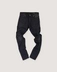 Saint Laurent DO2 M/SK-LW Distressed Jeans Washed Black (Pre-Owned)