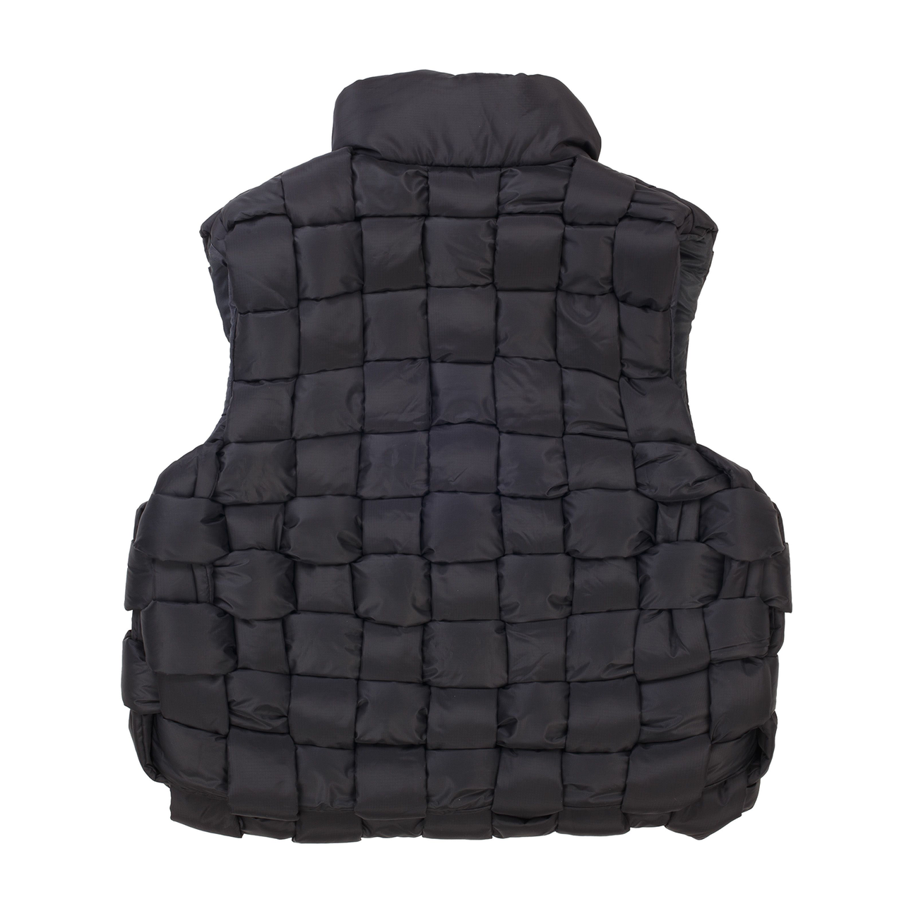 Kapital Quilted Padded Shell Gilet Black